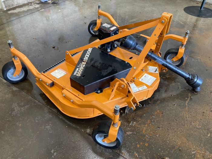 Woods PRD6000 finish mower used