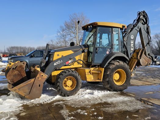 2008 John Deere 410J tractor loader backhoe