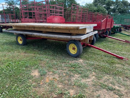 8x16 new wood flat bed only