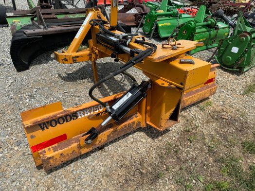 Woods RB750 7' rear blade hydraulic angle and tilt